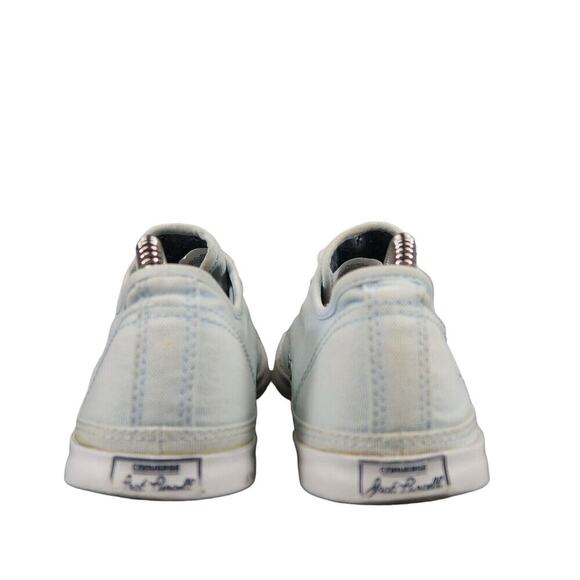 Converse Shoes Womens 9 Sneakers Jack Purcell Ox Classic Canvas Retro Blue Low - Picture 5 of 14